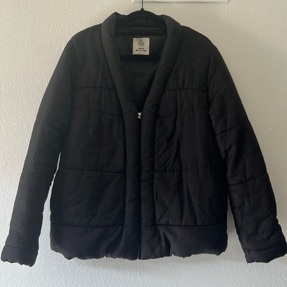 Unif Black puffer jacket